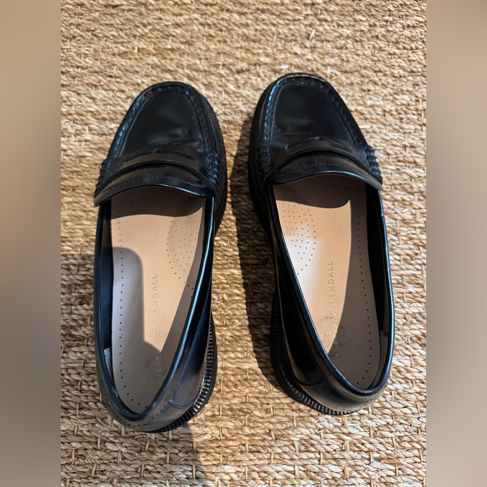 Loeffler Randall Black Platform Loafers - Picture 4 of 11